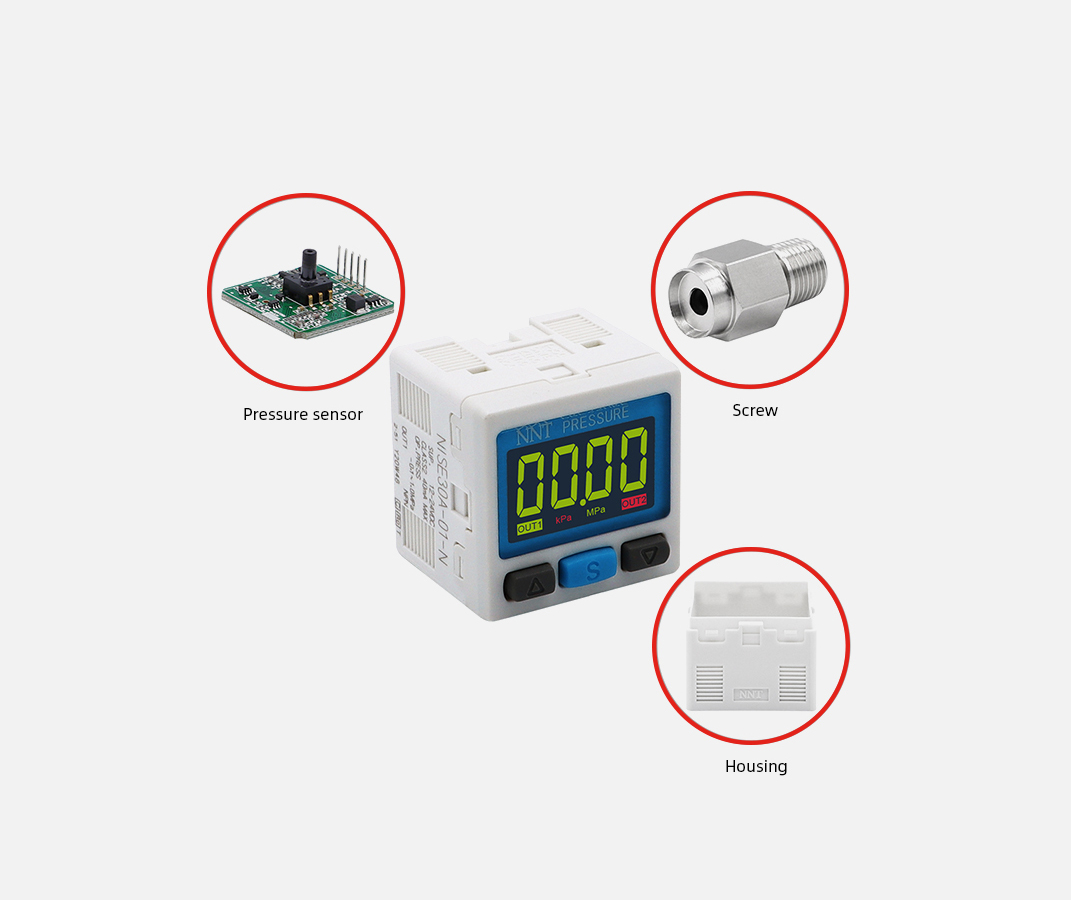 Digital Pressure Sensor NISE/ZSE30A(F)