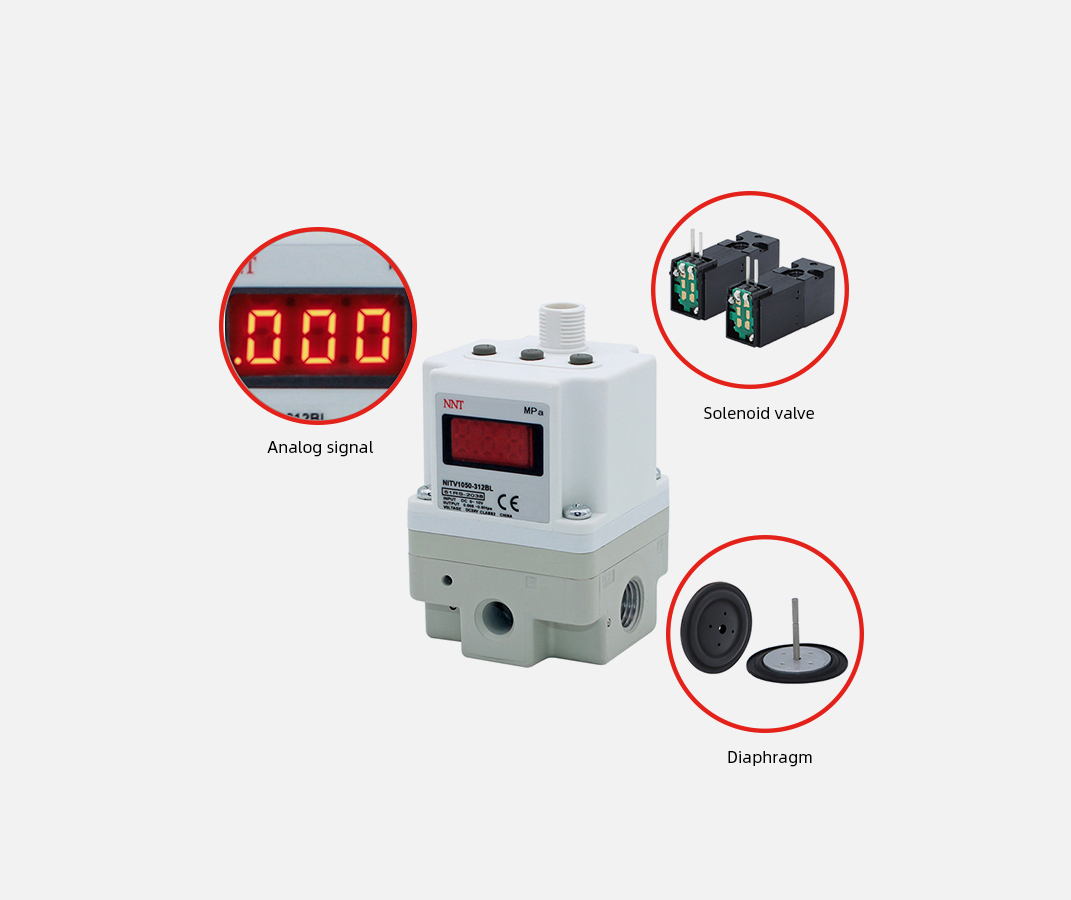 Electric Pneumatic Regulator NITV1000