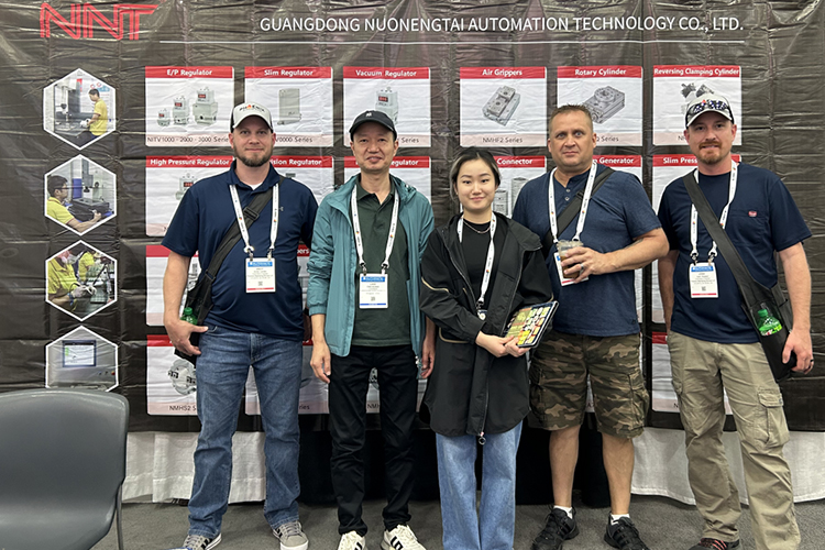NNT Pneumatic Exhibition Of AUTOMATE 2023 Introduce Pneumatic Component