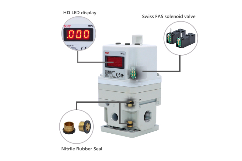 Air Pressure Regulator Electric Pneumatic Valve